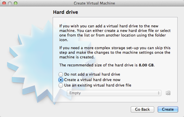 Adding a virtual hard drive Adding a virtual hard drive